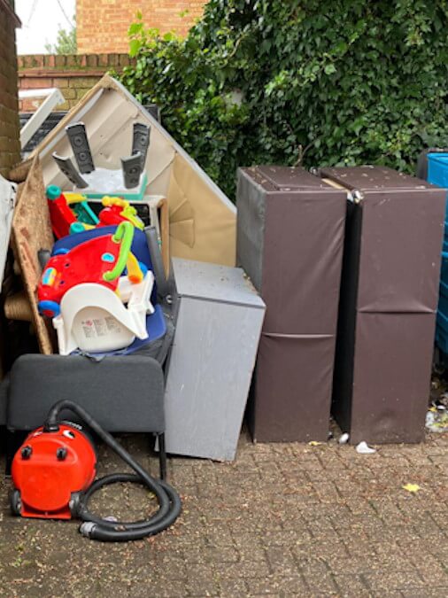 bulk waste collection in wednesbury