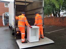 bulk waste collection van